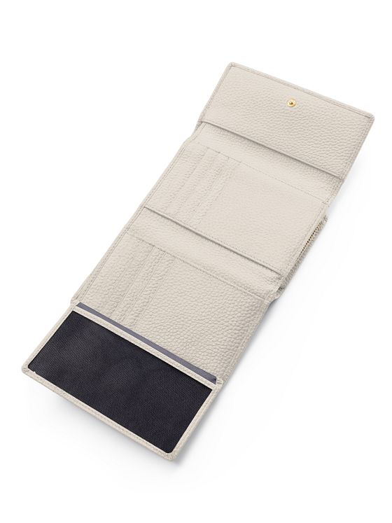 Lazarotti Bologna Kožená peněženka XL s přihrádkou na zip kůže 14 cm