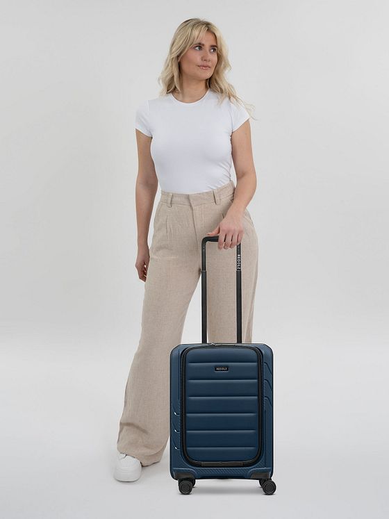 Redolz Essentials 17 4-hjulet kabinevogn 55 cm soft-pocket laptop-rum