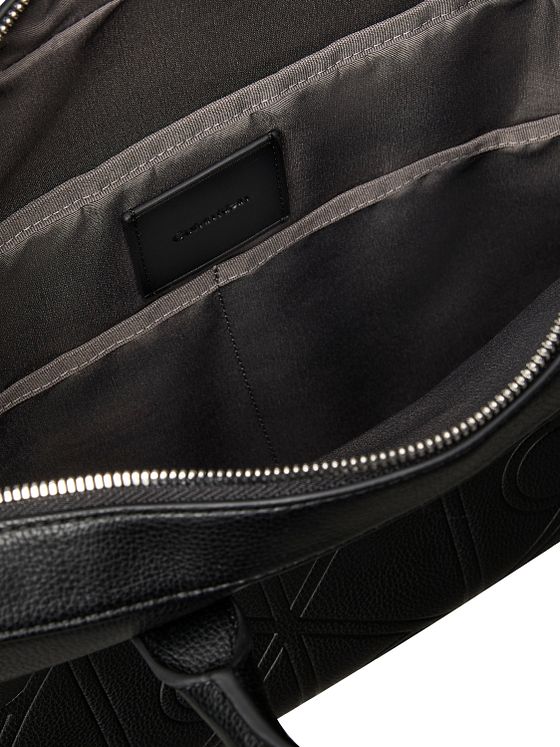 Calvin Klein Embossed Dokumenttaske 36 cm Laptoprum