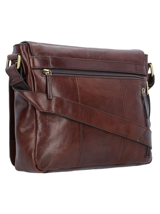 Leonhard Heyden Cambridge Messenger læder 32 cm rum til bærbar computer