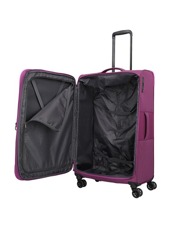 Travelite Corsiica 4 hjul Trolley L 77 cm med strækfold Travelite Corsiica 4 hjul Trolley L 77 cm med strækfold