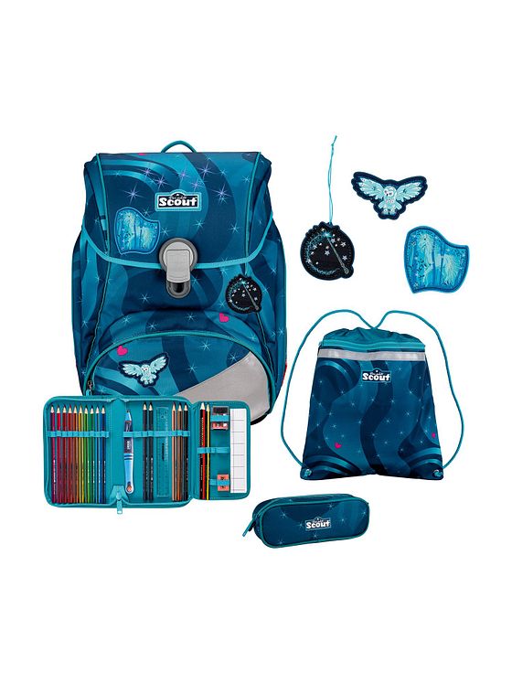 Scout Alpha skoletaske sæt 4 stk.