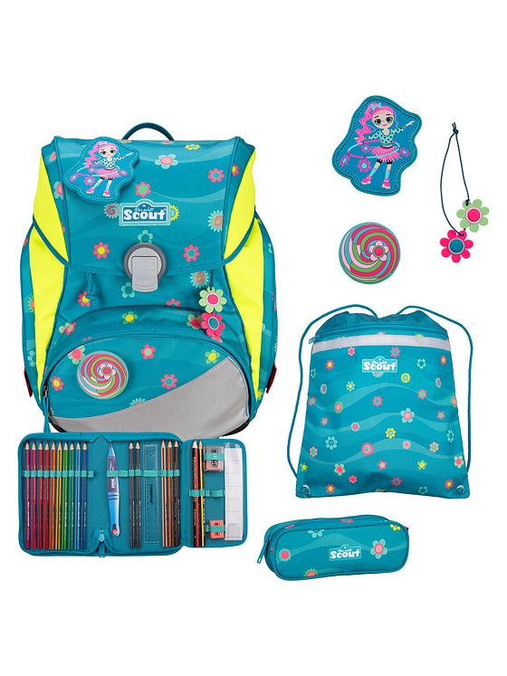 Scout Alpha Skoleransel-sæt 5-delt