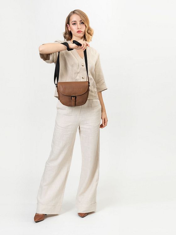 Farmhood Nashville L skuldertaske i læder 25 cm