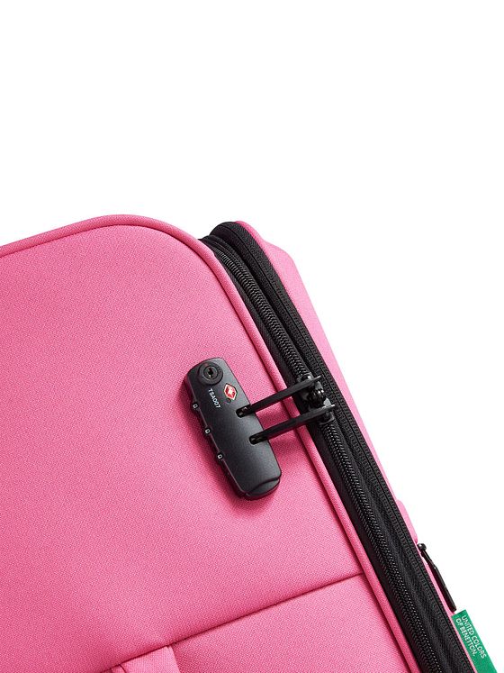 Delsey Paris x United Colors of Benetton BE 4-hjuls trolley L 76 cm med stretchfold