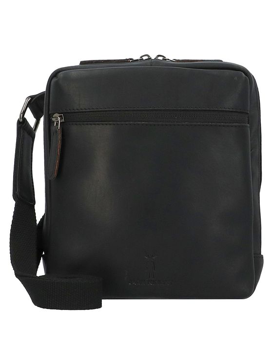 Jack Kinsky Montreal 9 skuldertaske i læder 20 cm