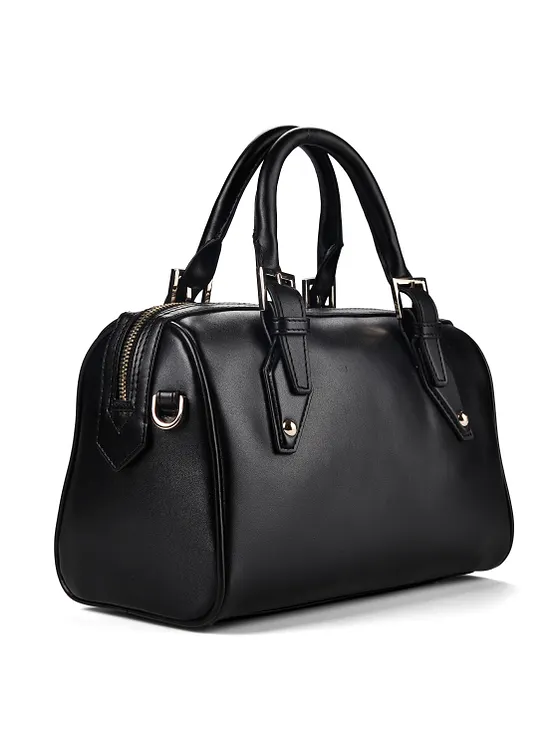 Guess Nina Håndtaske Læder 26 cm Guess Nina Håndtaske Læder 26 cm