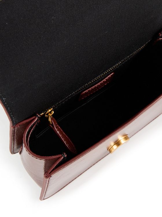 PINKO Love One Top Mini Håndtaske Læder 20 cm