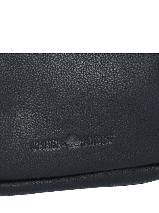 Greenburry Vintage skuldertaske i læder 43 cm