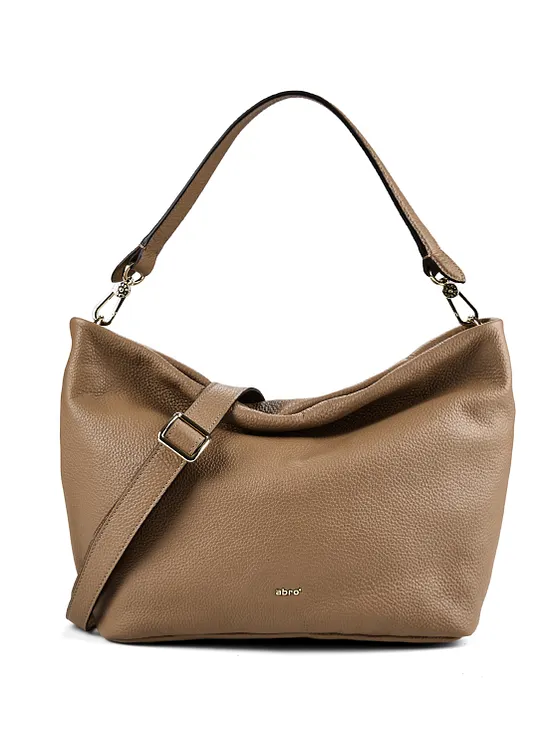 abro Ebony Skuldertaske Læder 39 cm