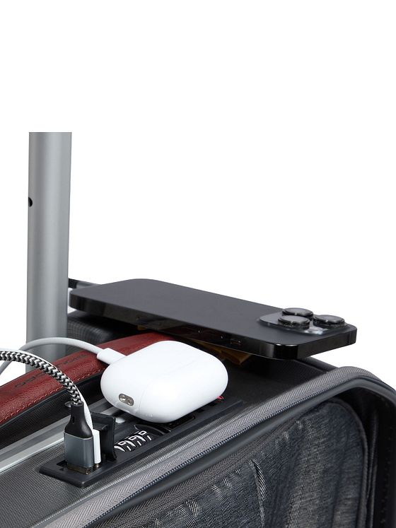 Piquadro PQLM 4 kolečka Kabinkový kufr 55 cm Kapsa na notebook