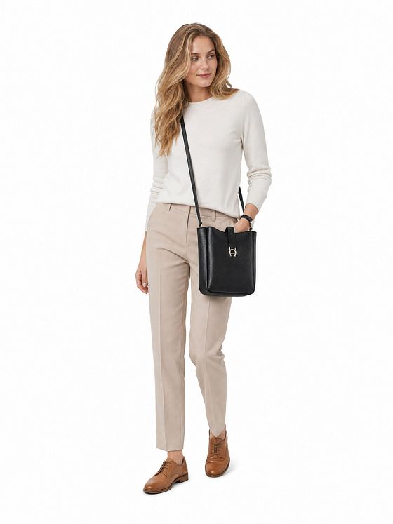 AIGNER Zaira Bolsa de hombro Piel natural 18 cm AIGNER Zaira Bolsa de hombro Piel natural 18 cm