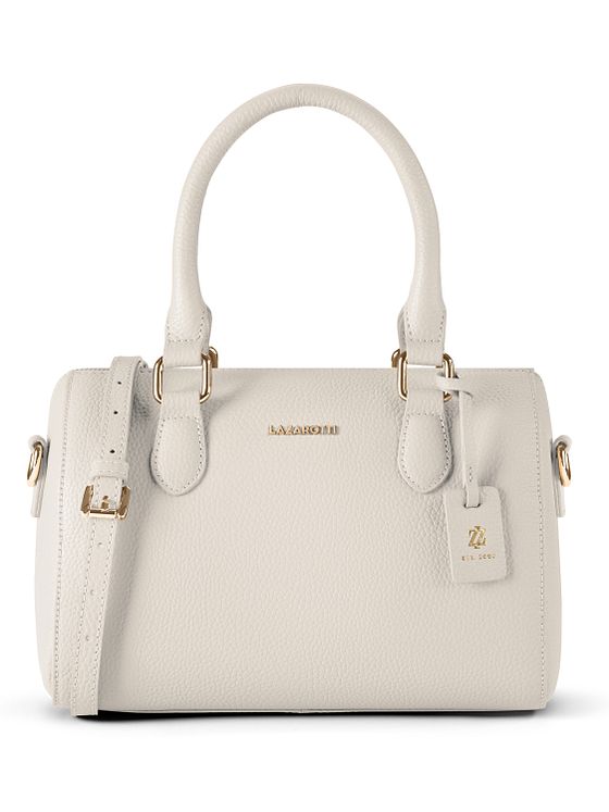 Lazarotti Bologna Nahka Bowling-laukku käsilaukku Crossbody Nahka 26 cm