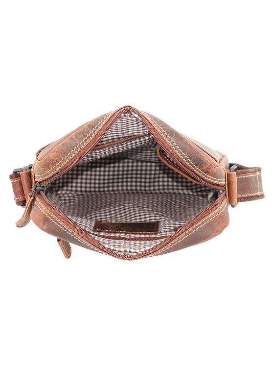 Jack Kinsky Baltimore 2 skuldertaske i læder 20 cm