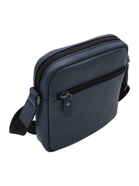 Jump Boston skuldertaske i læder 22 cm