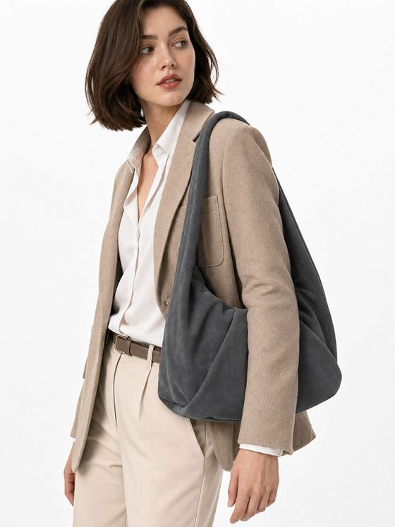 LES VISIONNAIRES Greta Essential Bolsa de hombro Piel natural 43 cm LES VISIONNAIRES Greta Essential Bolsa de hombro Piel natural 43 cm