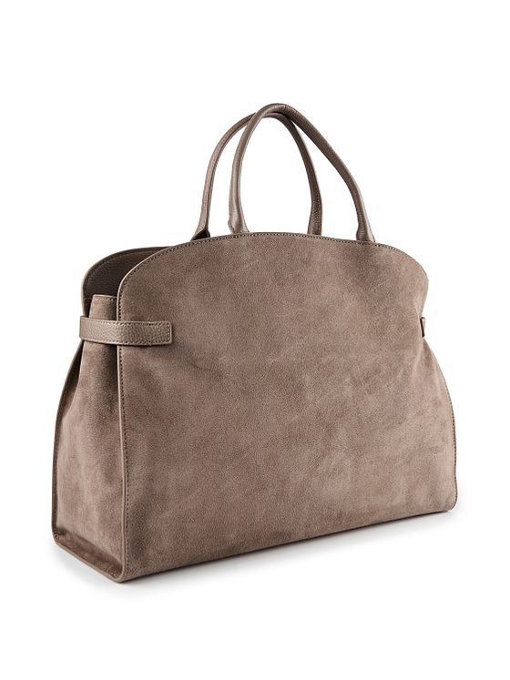 Coccinelle Sabine Suede Handväska Läder 43 cm Coccinelle Sabine Suede Handväska Läder 43 cm