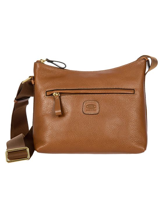 Bric's Life Pelle Martina skuldertaske i læder 34 cm Bric's Life Pelle Martina skuldertaske i læder 34 cm