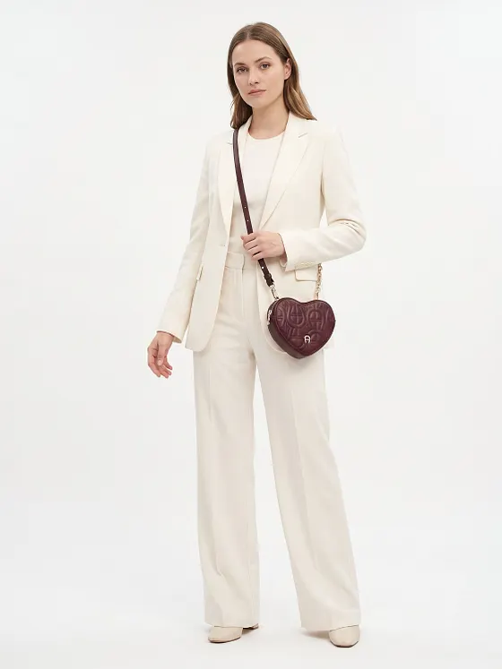 AIGNER Fashion Bolsa banderola Mini Bag Piel natural 14 cm