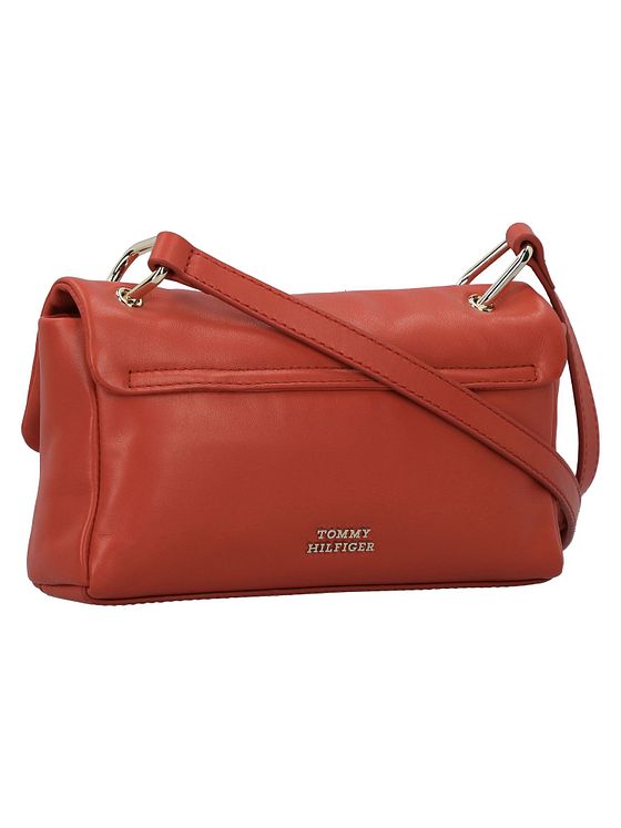 Tommy Hilfiger Pushlock Skuldertaske Læder 22 cm