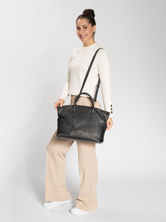 Lazarotti Bologna Leather Shopper-taske Læder 36 cm