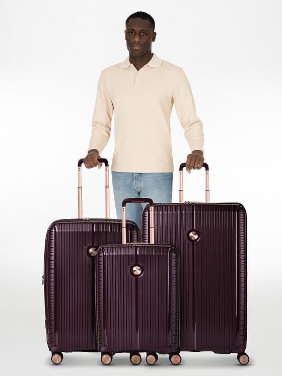 Polestream Paris 4 hjul Kuffert 3-delt med strækfold