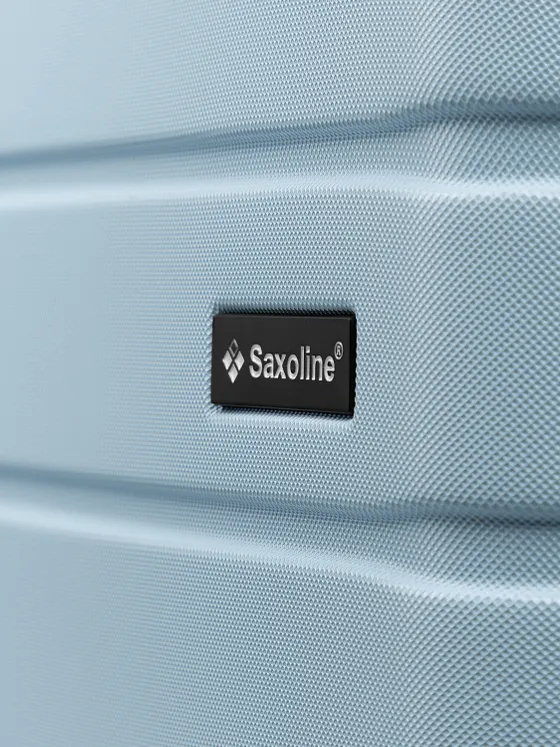 Saxoline Juego de maletas Miami de 4 ruedas, tamaños S y L, con asa expansible Saxoline Juego de maletas Miami de 4 ruedas, tamaños S y L, con asa expansible