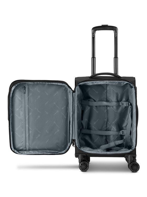 bugatti Valencia Soft 4 hjul Kabinetrolley S 55 cm med strækfold