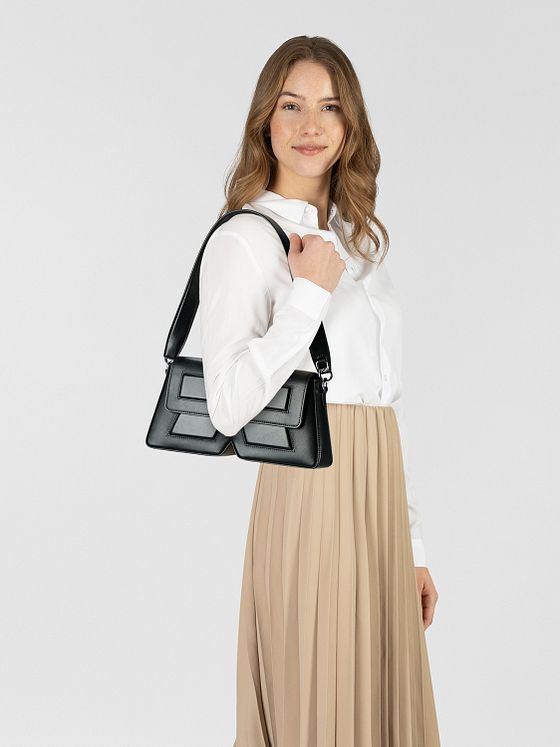 Karl Lagerfeld Ikon K Skuldertaske Læder 25 cm