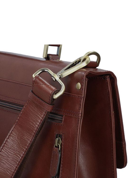 Leonhard Heyden Cambridge dokumentmappe læder 38 cm rum til bærbar computer