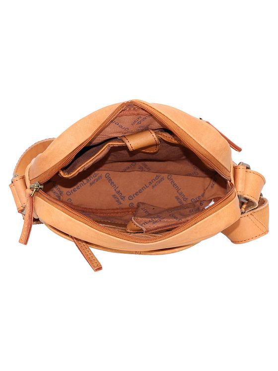 Greenland Nature GreenLand NATURE Skuldertaske Læder 22 cm