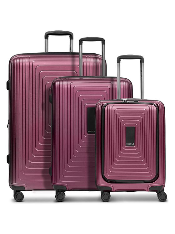 Redolz Essentials 14 4 hjul Kuffert 3-delt med strækfold Redolz Essentials 14 4 hjul Kuffert 3-delt med strækfold