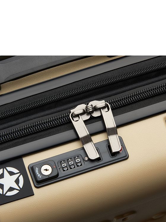 Jeep JH002B 4 kolečka Kabinkový kufr XL 55 cm s roztažitelným záhybem