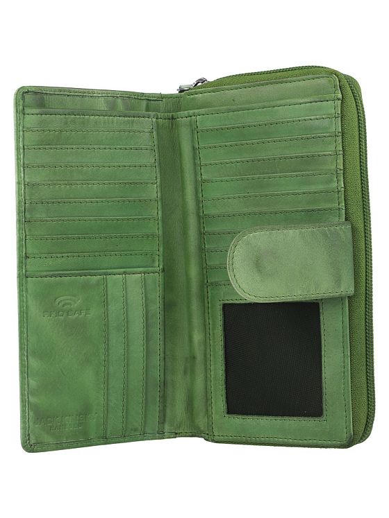 Jack Kinsky Nelson plånbok RFID läder 18,5 cm