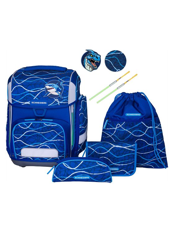 Schneiders Ergolite Skoleransel-sæt 8-delt