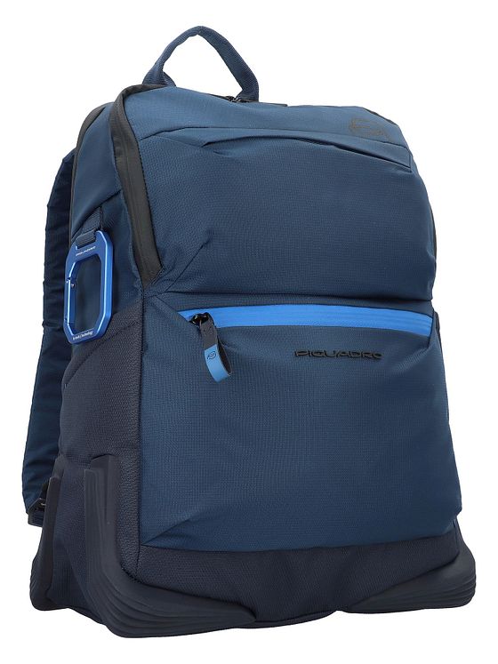 Piquadro Hjørnerygsæk med 44 cm rum til bærbar computer