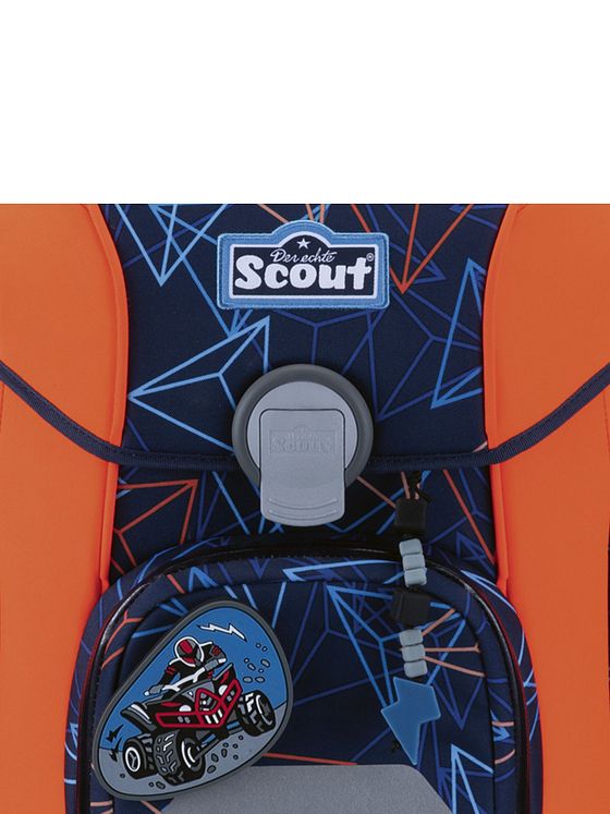 Scout Micro Skoleransel-sæt 5-delt