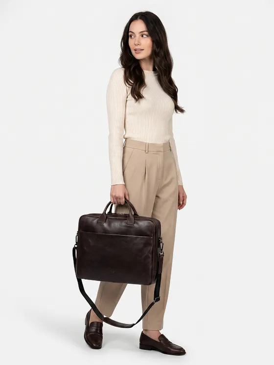 Jost London Portfölj Läder 40 cm Laptopfack Jost London Portfölj Läder 40 cm Laptopfack