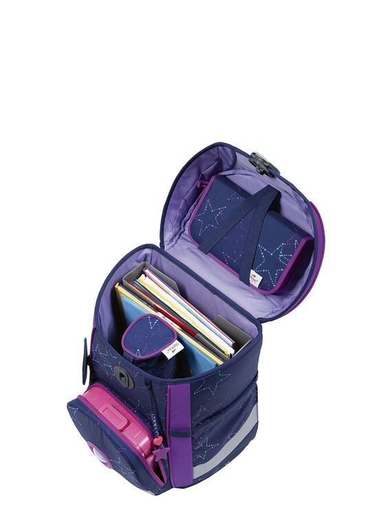 DerDieDas ErgoFlex Easy LED Skoleransel-sæt 5-delt