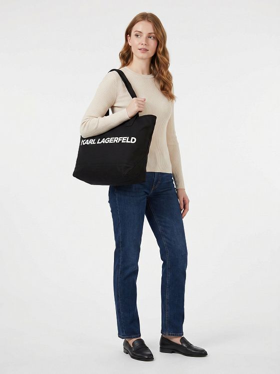 Karl Lagerfeld Essential Shopper taske 57 cm Karl Lagerfeld Essential Shopper taske 57 cm