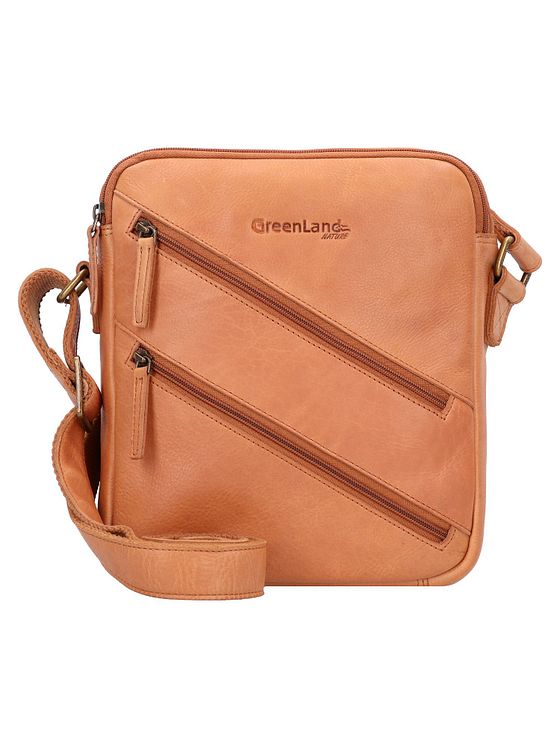 Greenland Nature Nature skuldertaske RFID læder 21 cm