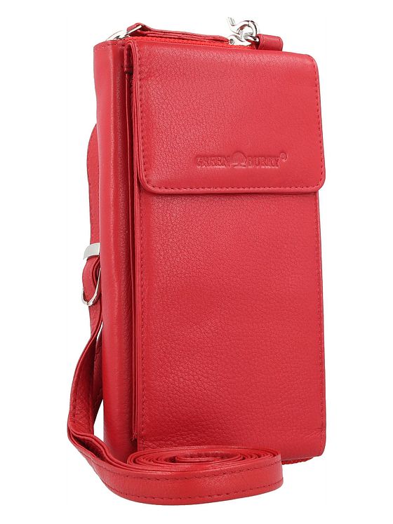 Greenburry Nappa mobiltaske i RFID-læder 8 cm