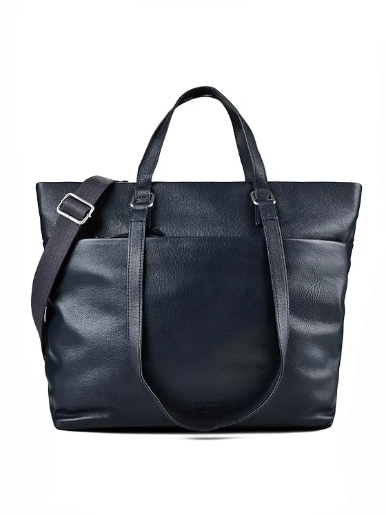Jost Lysa Business-shopper -nahkalaukku, 36 cm, kannettavan tietokoneen lokero Jost Lysa Business-shopper -nahkalaukku, 36 cm, kannettavan tietokoneen lokero