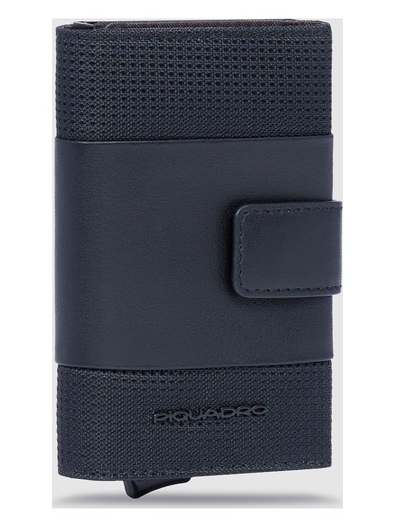 Piquadro PQ-Earth Kreditkortetui RFID-beskyttelse Læder 6.5 cm