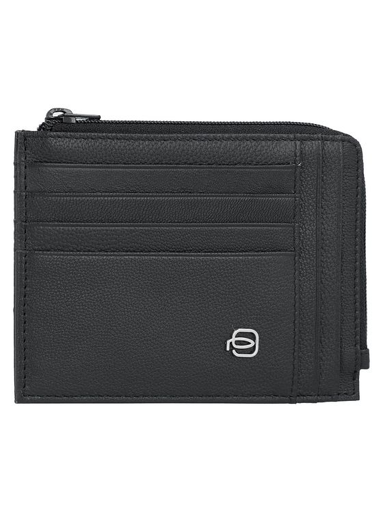 Piquadro X2 kreditkortholder i læder 12 cm