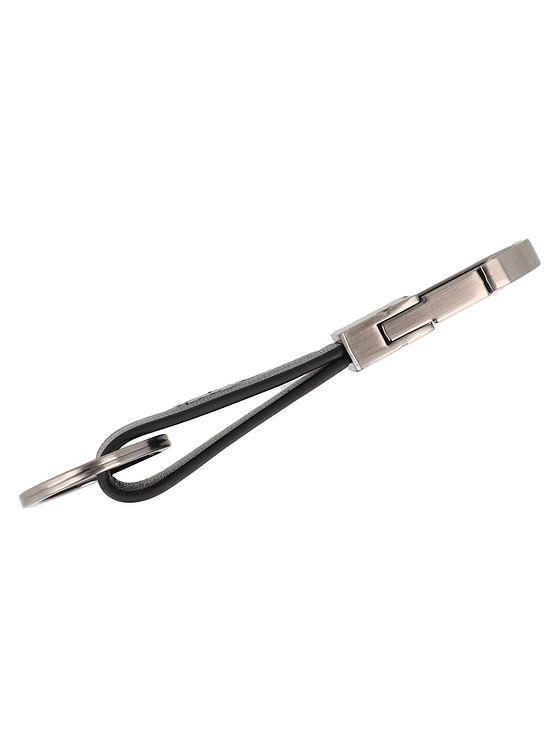 Braun Büffel Country nøglering i læder 10 cm