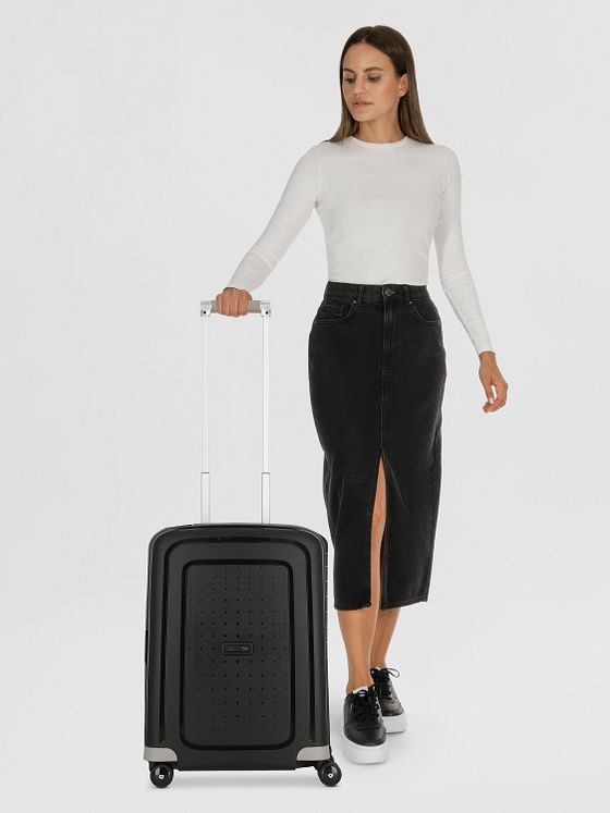 Samsonite S'Cure Spinner 4-pyöräinen matkustamovaunu 55 cm