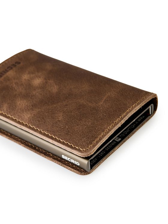 Secrid Slimwallet Pouzdro na kreditní karty RFID ochrana Kůže 6.5 cm