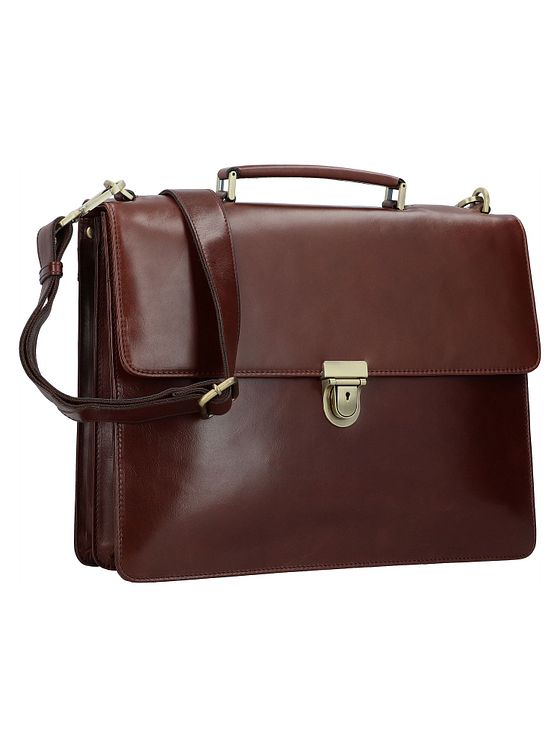 Leonhard Heyden Cambridge dokumentmappe læder 40 cm rum til bærbar computer