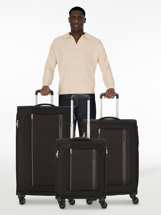 American Tourister Blazing Ride 4 hjul Kuffert 3-delt med strækfold